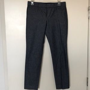 Charcoal-blue dress pants